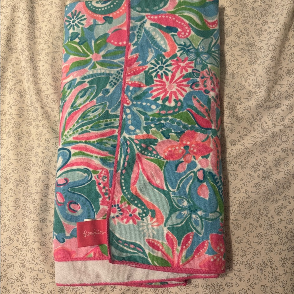 Lilly Pulitzer Colorful Beach Towel
